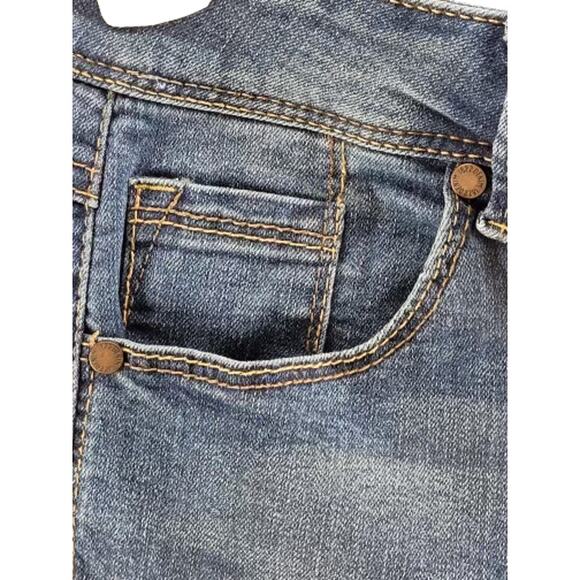 1822 Denim Dark Wash Blue Denim Skinny Jeans Women's Size 4 - Picture 4 of 5